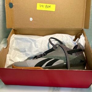 Reebok Legacy Lifter II Gray and Black Training Shoes Mens 6.5